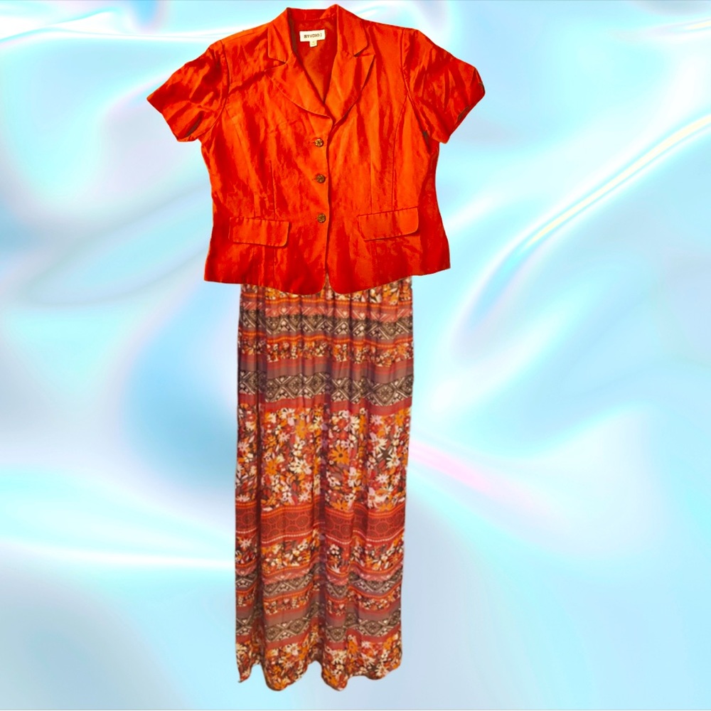 Women’s 2pc Sleeveless Dress With Jacket
